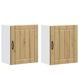 Kitchen Wall Cabinets 2 pcs Lucca Artisan Oak Engineered Wood 853816