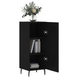 Sideboard Black 34.5x34x90 cm Engineered Wood 828557