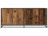 Sideboard Old Wood 134 x 35 x 76 cm Engineered Wood 3446626