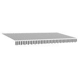Awning Frame Anthracite and White 400 x 200 cm 3329823