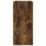 Sideboard Smoked Oak 75 x 36 x 80 cm Engineered Wood 8011111