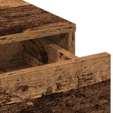 Dressing Table Old Wood 50 x 41 x 140 cm Engineered Wood 865134