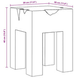 Stool Solid Teak Wood 243471