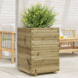 Garden Planter 50x50x72 cm Impregnated Wood Pine 3282613