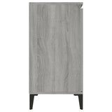 Sideboard Grey Sonoma 102x35x70 cm Engineered Wood 815166