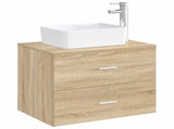 Bathroom Wash Basin Chrome 40.5 x 30.5 x 13 cm Metal 890248