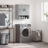 Wall Cabinet Concrete Grey 60x31x70 cm Engineered Wood 829920