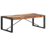 ZNTS Coffee Table 120x60x40 cm Solid Wood with Sheesham Finish 321537