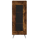 Highboard Smoked Oak 34.5x34x180 cm Engineered Wood 3200366