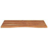 Desk Top 80x60x2.5 cm Rectangular Solid Wood Acacia 370169