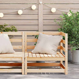 Garden Sofa Pine Wood Colour Solid Pine Wood 70x70 Modular 837900