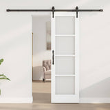 Sliding Door Manual ORKDAL White 61 x 198.5 cm Wood and metal 3332462