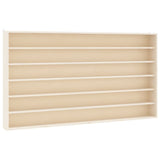 Wooden Collector's Display Case with 6 Shelves 80x8.5x55cm 4017383