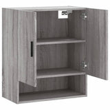 Wall Cabinet Grey Sonoma 60x31x70 cm Engineered Wood 829930