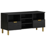 TV Cabinet Black 100x33x46 cm Engineered Wood 4017666