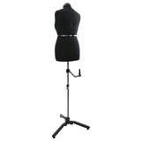 Adjustable Dress Form Female Height Adjustable Black M Velvet 42018606