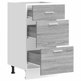 Bottom Cabinet Lyon Grey Sonoma 40x46x81.5 cm Engineered Wood 854216