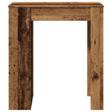 Bar Table with Racks Old Wood 95x47x103.5 cm Engineered Wood 854389