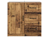 Sideboard Old Wood 66 x 34.5 x 87 cm Engineered Wood 895783