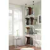 Telescopic Boot Rack with Rods Aluminium 321110