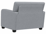 Armchair Light Grey Fabric 42043393