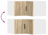 Wall Corner Cabinet LUCCA Sonoma Oak 57 x 57 x 40 cm 884957