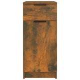 Desk Cabinet Smoked Oak Engineered wood 33.5x50x75 cm 817129
