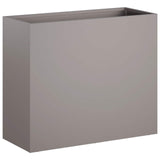 Garden Planter 2 pcs Rusty 50 x 20 x 40 cm Weathering Steel 8005455