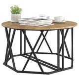 Coffee Table Artisan Oak 80 x 80 x 42 cm 868254