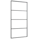 Sliding Door with Hardware Set 102,5x205 cm ESG Glass&Aluminium 3152150