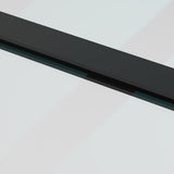 Sliding Door with Hardware Set 102,5x205 cm ESG Glass&Aluminium 3332879