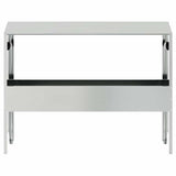 Livestock Feeding Trough Silver 79 x 35 x 62 cm 874629