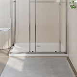 Rectangular ABS Shower Base Tray White 80x110 cm 148909