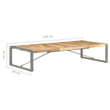 Coffee Table 180x90x40 cm Rough Mango Wood 321591