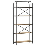 Bookshelf Artisan Oak 80 x 30 x 183 cm Engineered wood 879838