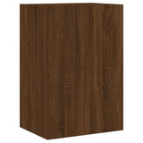 6 Piece TV Wall Units Brown Oak Engineered Wood 3216445