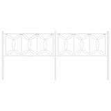 Metal Replace Headboard White 200 cm 376215