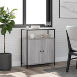 Sideboard Grey Sonoma 70x30x80 cm Engineered Wood 835532