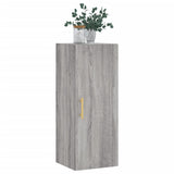 Wall Mounted Cabinet Grey Sonoma 34.5x34x90 cm 828850