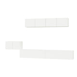 5 Piece TV Cabinet Set White Engineered Wood 3114430