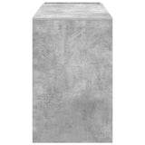 Desk Concrete Grey 109 x 50 x 78 cm Engineered Wood 891203