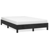 Bed Frame without Mattress Black 120x190 cm Small Double Velvet 379504
