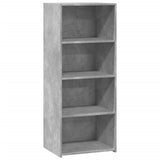 Highboard Concrete Grey 50x41x124 cm Engineered Wood 846400