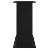 Aquarium Stand Black 81x36x73 cm Engineered Wood 833600