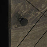 Coffee Table Black 80x50x40 cm Solid Wood Mango 4017688