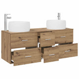 Bathroom Furniture Set 3 pcs Artisan Oak 49.5 x 44.5 x 66 cm 3405938