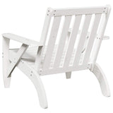 Garden Adirondack Chairs 2 pcs White 75x77x77 cm Solid Wood Pine 859333