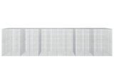 Gabion with 5 mm Wire and 5x5 cm Mesh 600x50x200 cm 3464310