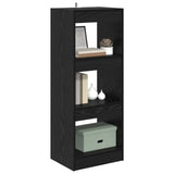 Book Cabinet Black oak 37 x 30 x 103 cm Engineered wood 880455