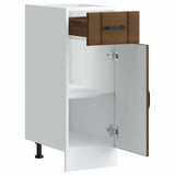 Kitchen Base Cabinet Lucca Brown Oak Engineered Wood 853704